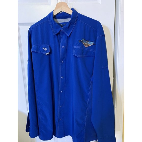 Mojo Fishing Long Sleeve Blue Third Coast Beach‎ Co Sz XL - Picture 5 of 9